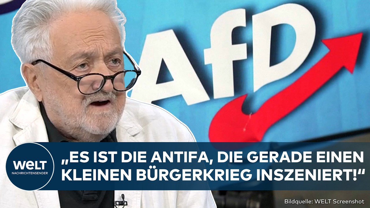 ERFURT: Krawalle am AfD-Parteitag?! Linkes B&uuml;ndnis ruft zu Blockaden auf - Polizei im Mega-Einsatz