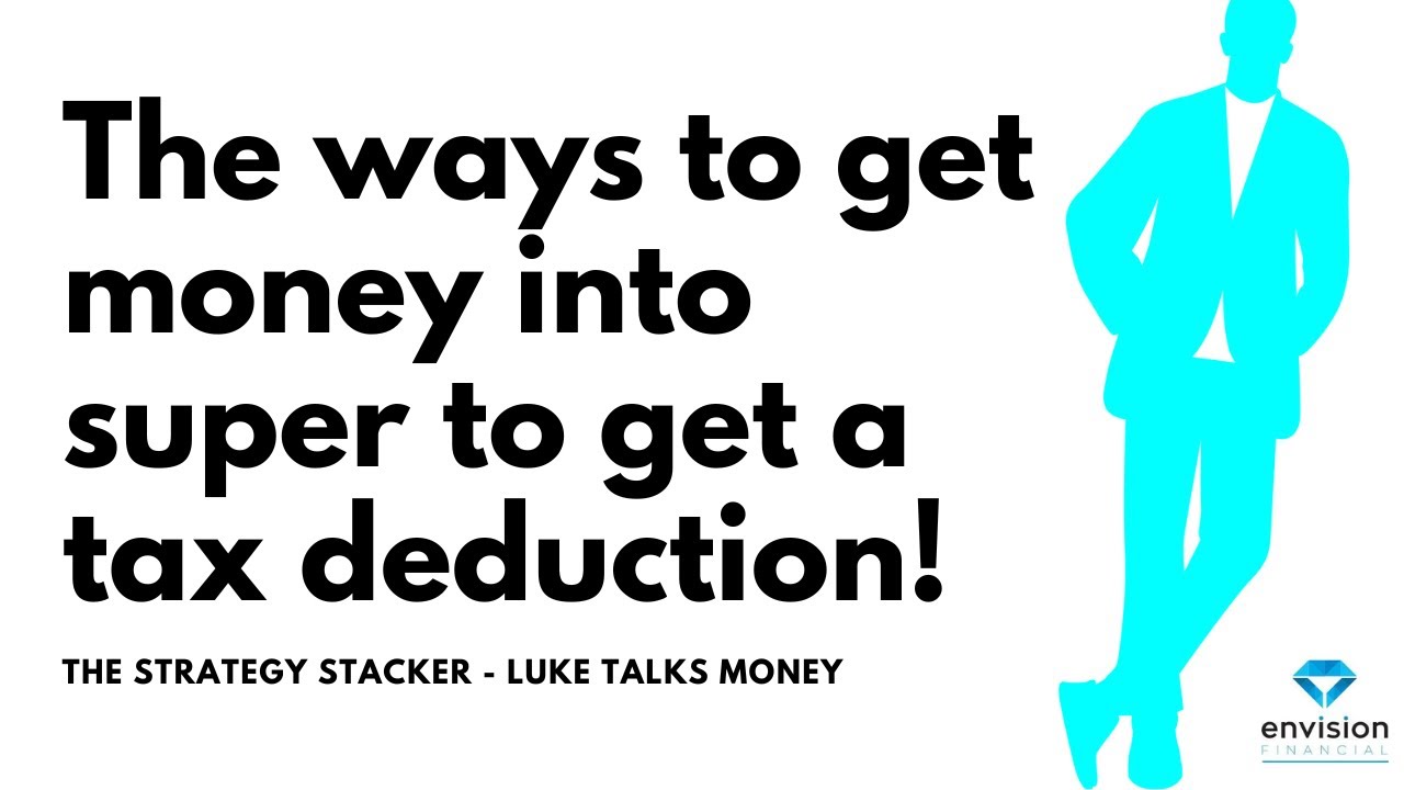 Salary sacrifice isn't the only way to get a tax deduction with your superannuation