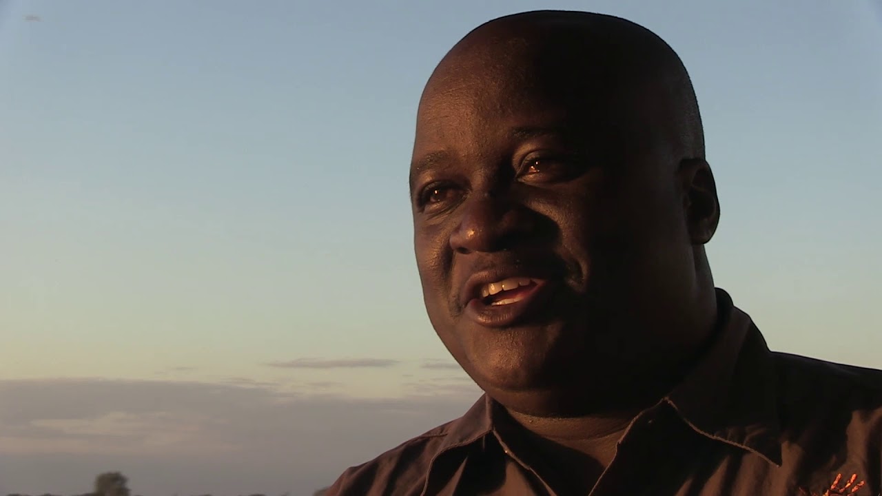 Calvin Simu of Sikunga Conservancy explains the importance of nature