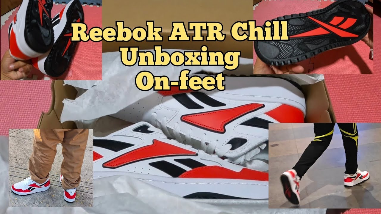 Reebok ATR Chill | Unboxing, On-feet | White/Vector Red/Black #reebok #reebokshoes #shoes #unboxing
