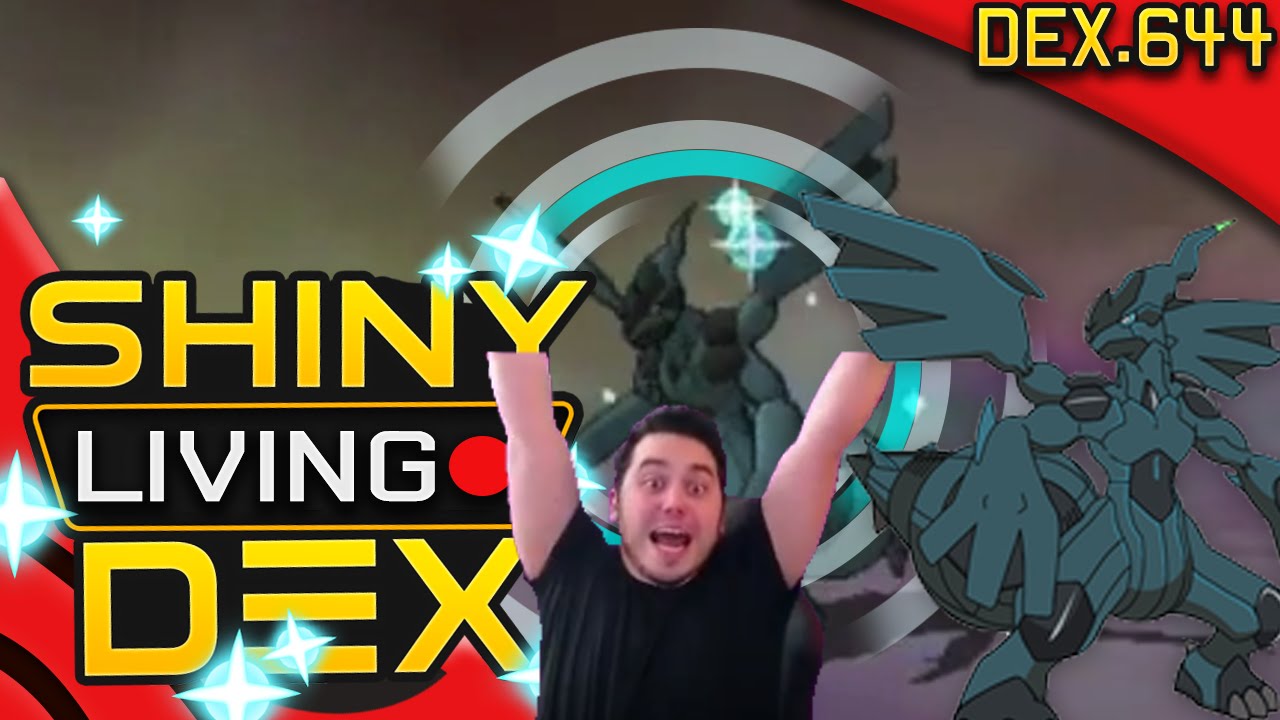 EPIC SHINY ZEKROM! Live Reaction! Quest For Shiny Living Dex #644 | Pokemon ORAS
