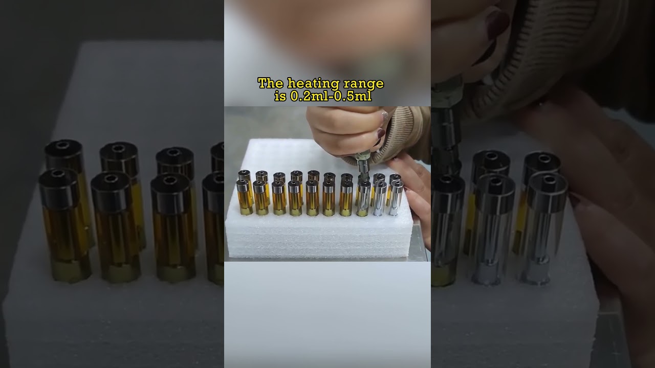 0.5ml 1ml Disposable Semi Automatic Cartridge Filling Machine #cartridgefillingmachine #cartridge