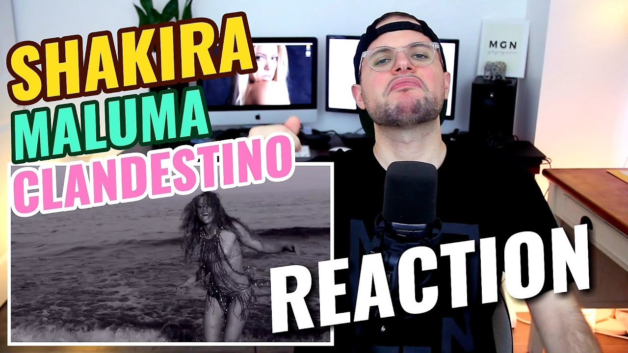 Shakira & Maluma - Clandestino | REACTION