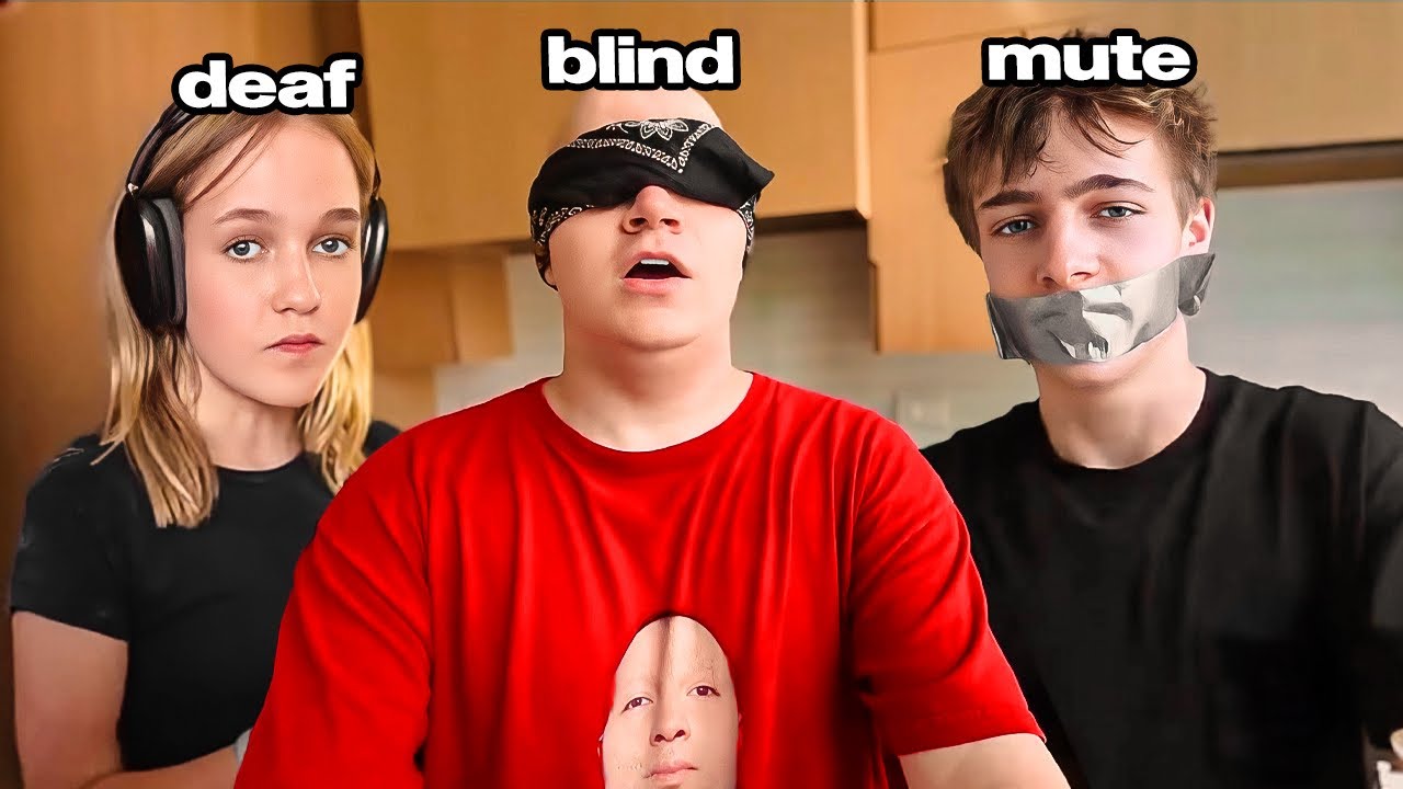 Blind, Deaf, & Mute Challenge!