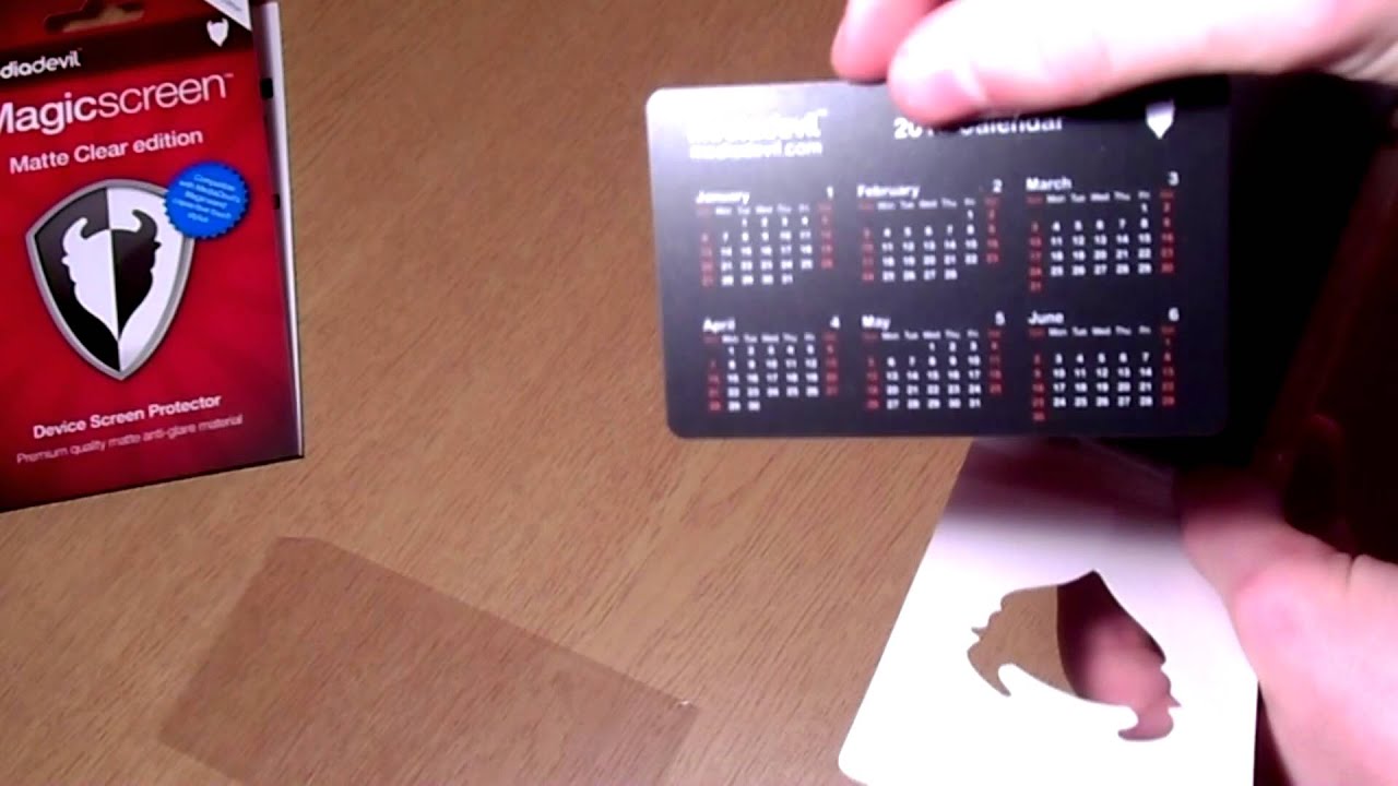 Media Devil MagicScreen Back Protector iPhone 5 - Unboxing