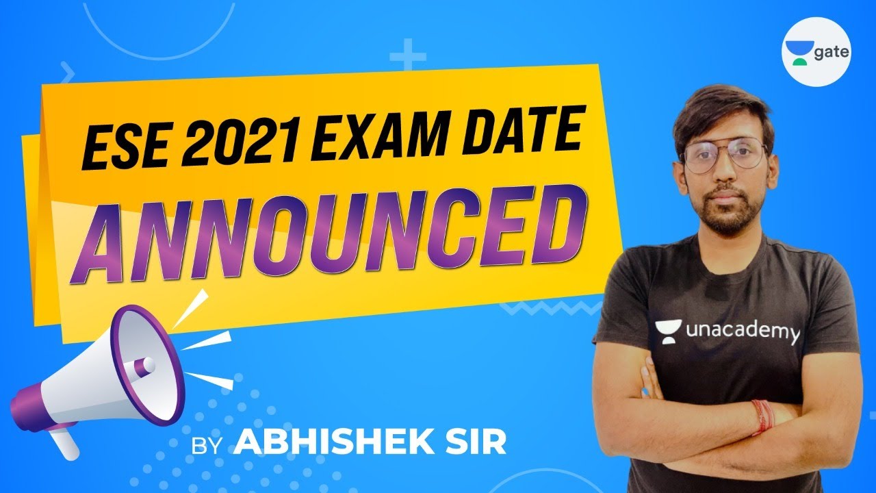 ESE 2021 Exam Dates Announced | ESE Exam Preparation Strategy | ESE 2021 Updates  | Abhishek Sir