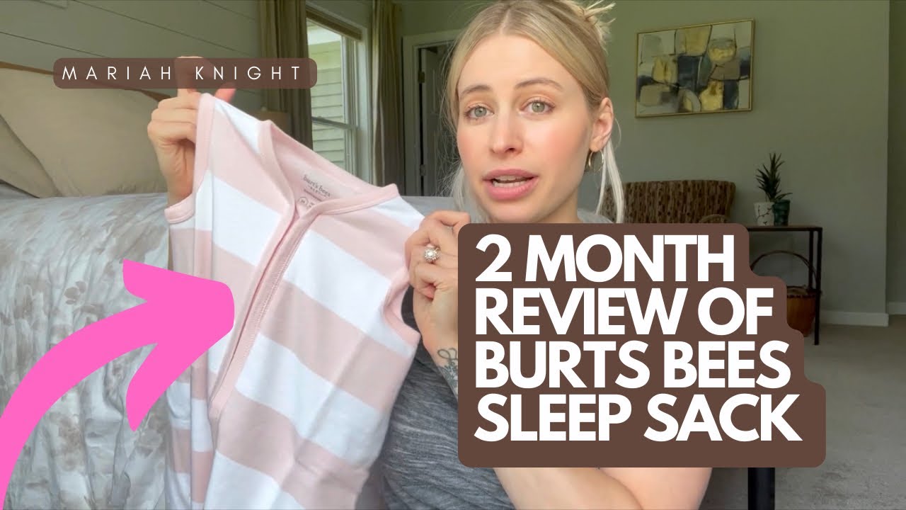 2 Month Review of Burts Bees 100% Cotton Wearable Blanket