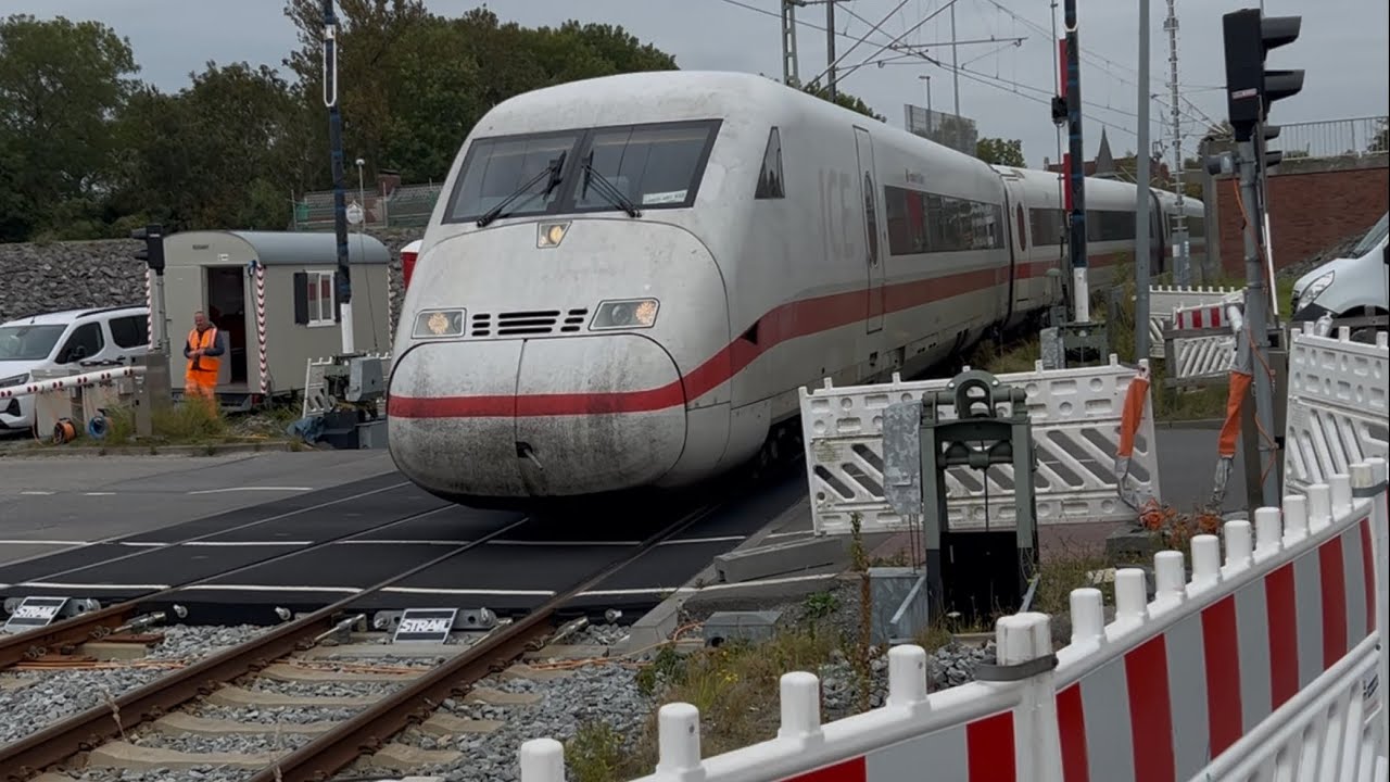 End of the line | 402 032 arriving into Emden-Außenhafen | Emden (GER)