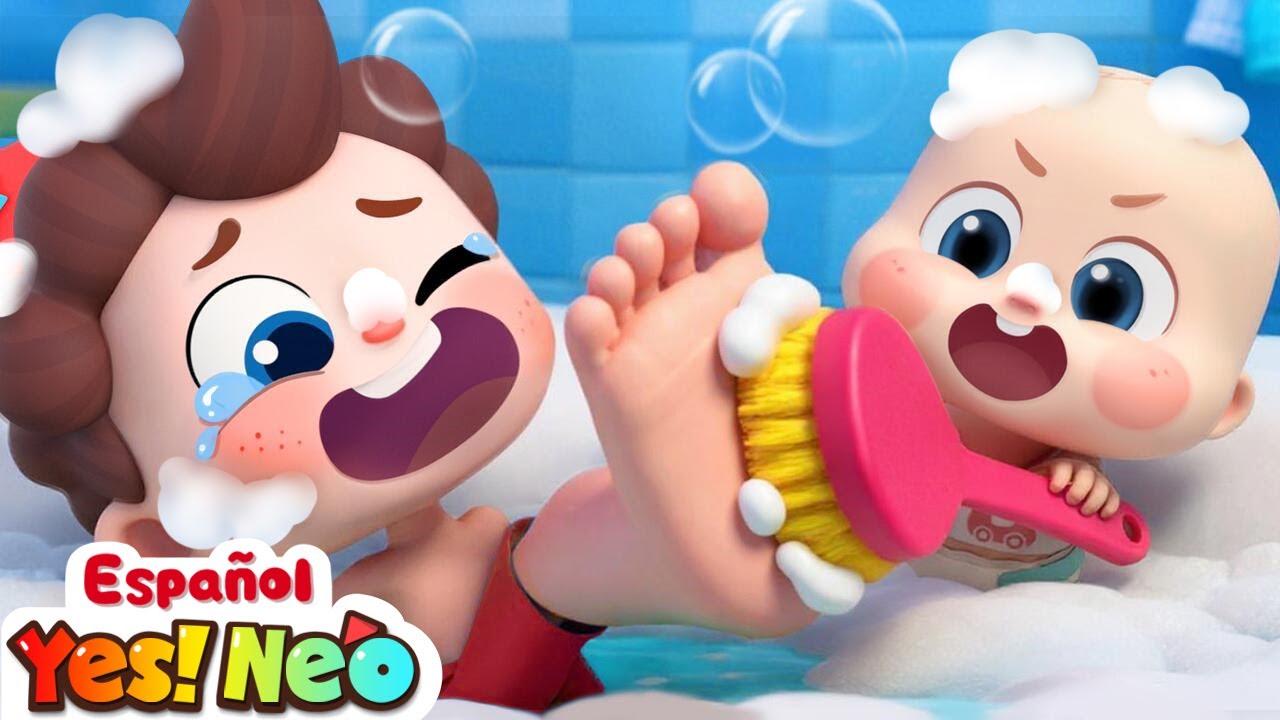 Hora del Bañarse | Yes! Neo - Canciones y Caricaturas para Niños