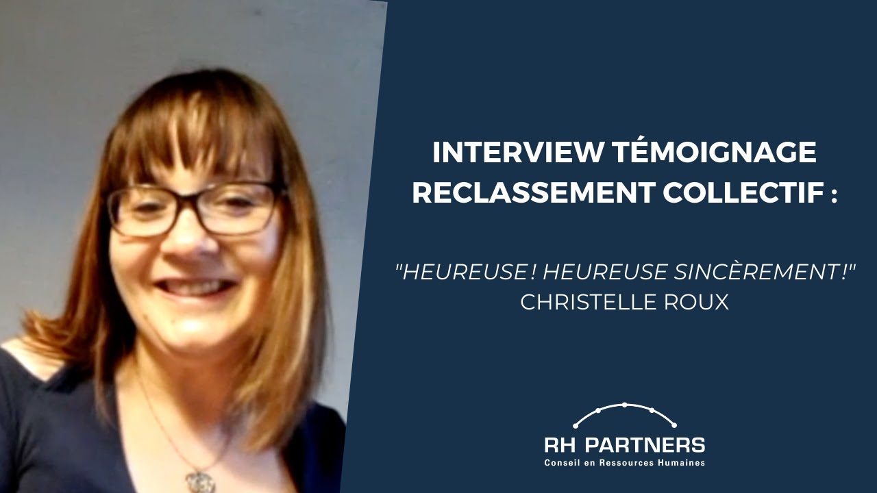 Interview t&eacute;moignage Christelle - l'accompagnement RH Partners Plan Social Entreprise