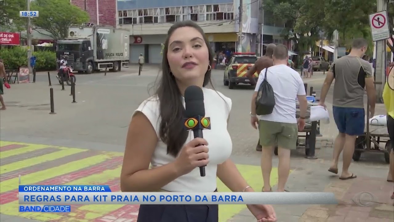 Regras para o kit praia no Porto da Barra - Band Cidade