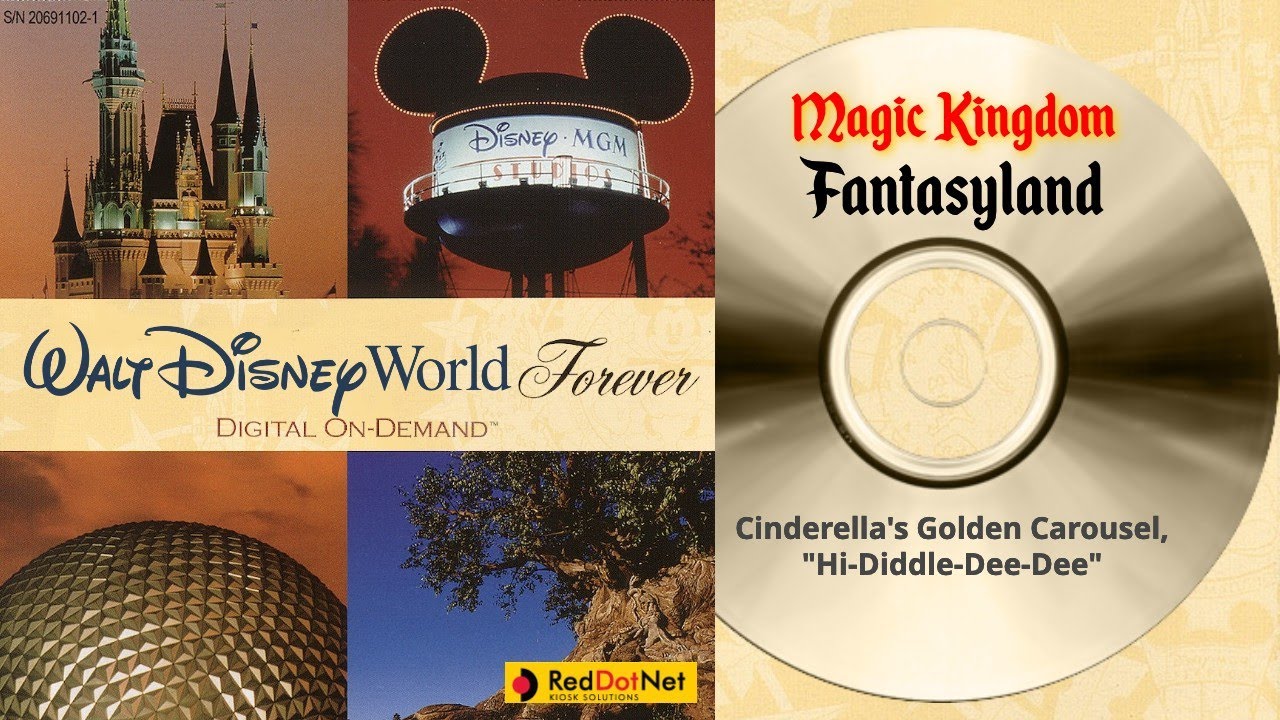 Walt Disney World FOREVER: Cinderella’s Golden Carousel, HI-DIDDLE-DEE-DEE