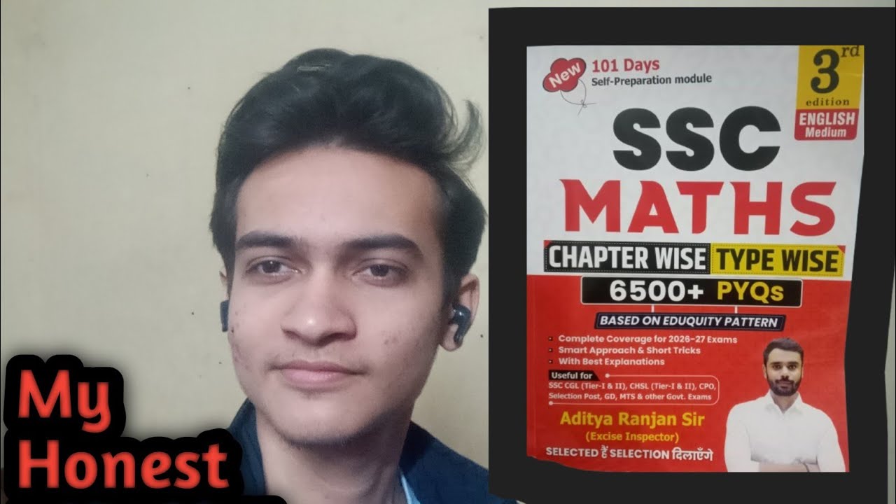 SSC Maths 3rd Edition honest review 🔥 | @arpublications108 @AdityaRanjanTalks 