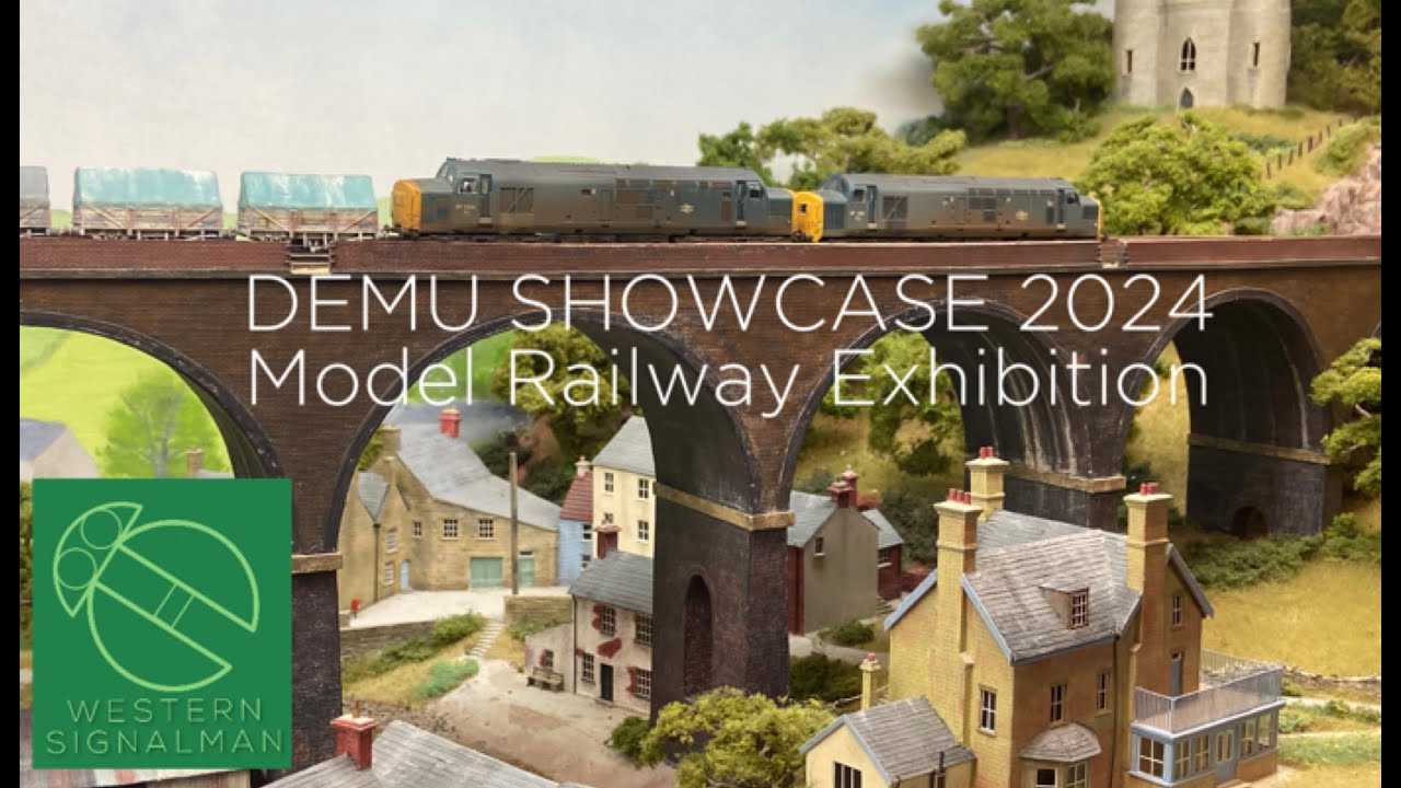 Выставка моделей железных дорог DEMU Showcase 2024