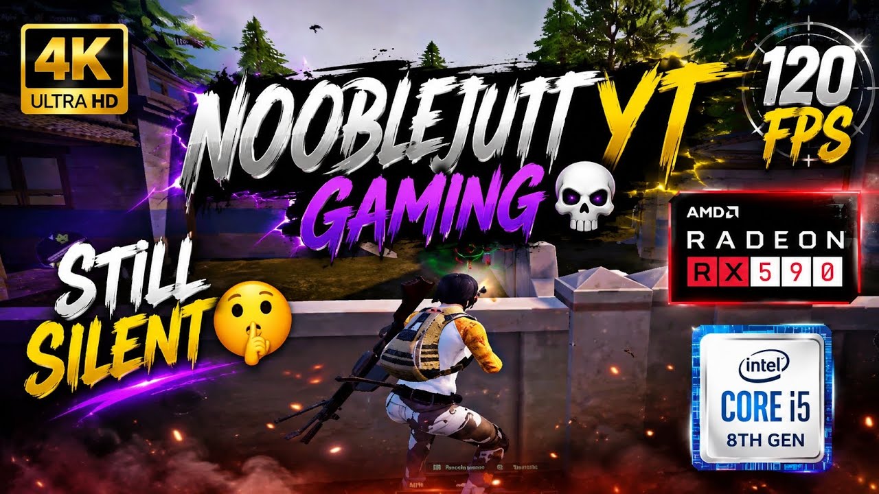 🔥 PUBG MOBILE UHDR + 120 FPS + 2K Gameplay | Core i5 8th Gen + RX 590 Still Beast? 😱