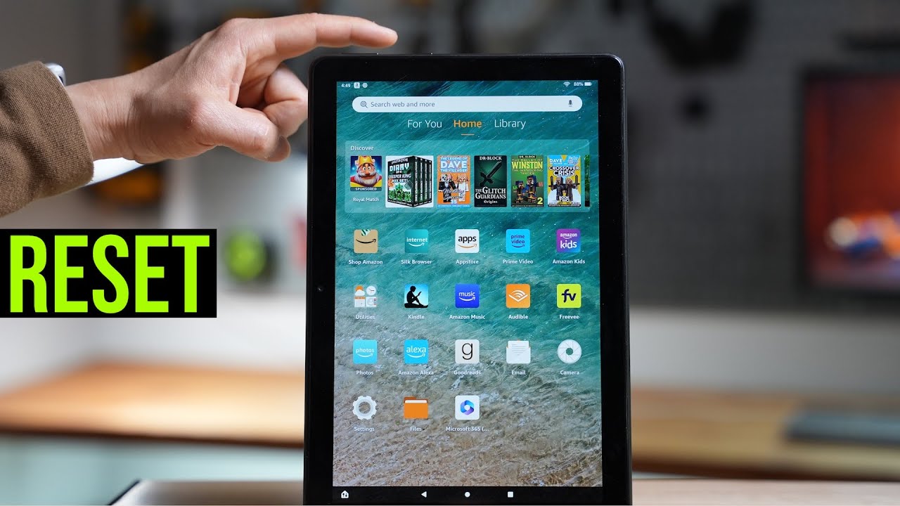 Как сбросить настройки планшета Amazon Fire, чтобы устранить неполадки и снова заставить его рабо...