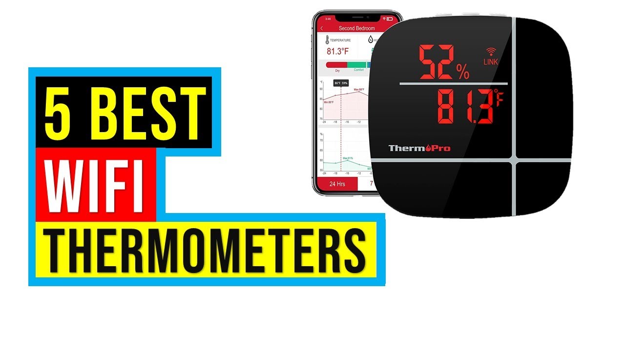 ✅Best WiFi Thermometers Reviews In 2022. Best Indoor Outdoor Thermometers In 2022. NEW SMART GADGETS