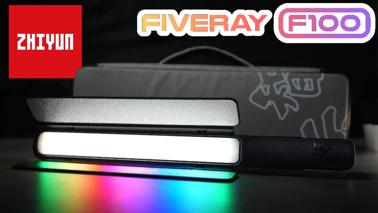 ZHIYUN FIVERAY F100 – Le BOSS des sticks lumineux RGB !
