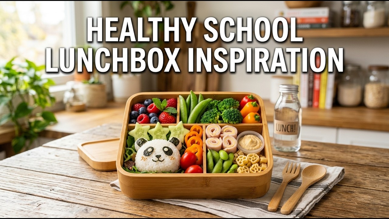 Bento Box Style: Healthy School Lunchbox Inspiration Ideas