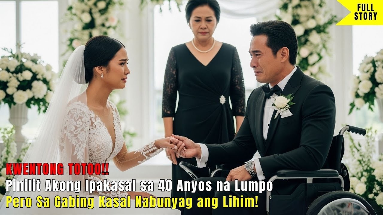 BABAE, PINILIT IPAKASAL SA 40 ANYOS NA LUMPO PERO SA GABING KASAL NABUNYAG ANG LIHIM!