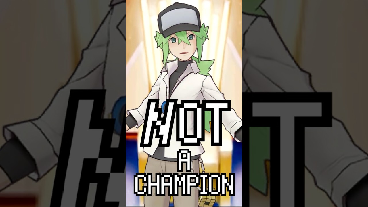 Фанаты покемонов до сих пор спорят об этом в контексте N #pokemon #pokemonchampions #pokemonblack...