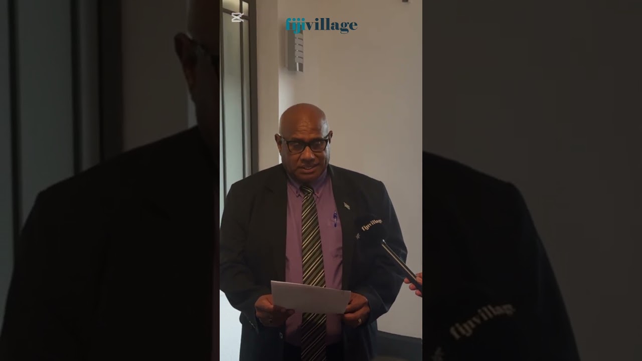 JSC Secretary Tomasi Bainivalu relaying to the media the decisions reached during their meeting
