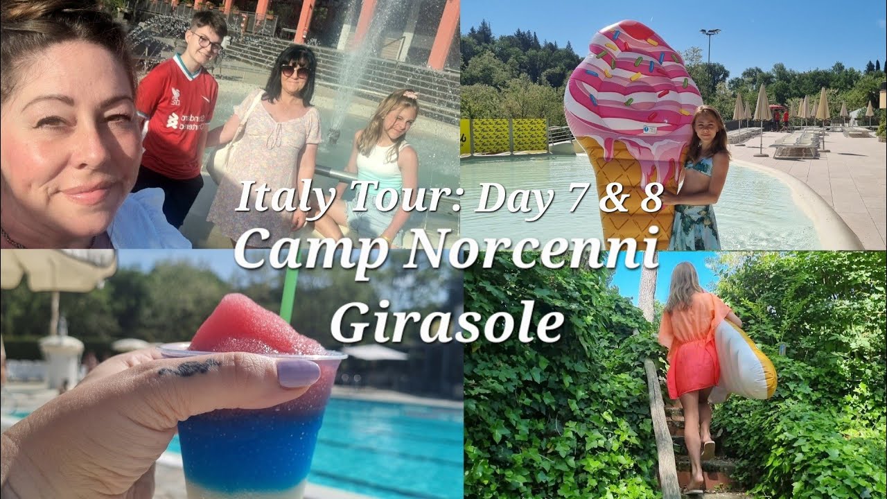 Italy Tour 2022 - Day 7 & 8: Two lazy days around camp Norcenni Girasole