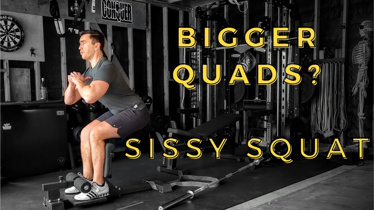 Sissy Squat For Bigger Quads