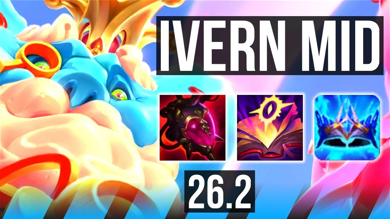 IVERN vs ORIANNA (MID) | EUW Master | 26.2
