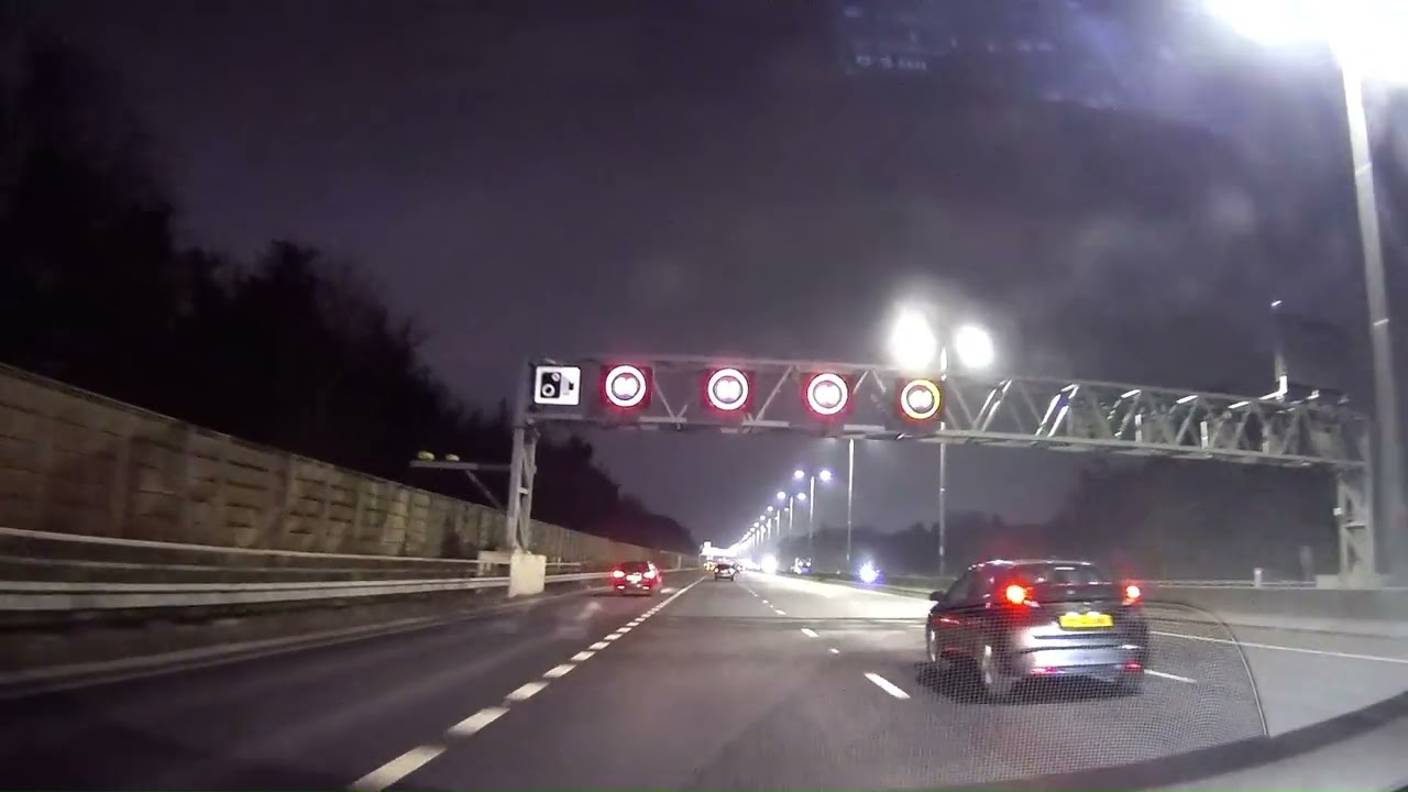 Driving from Heathrow Terminal 3 Short Stay Car Park to Ealing Common (M4 & A406)