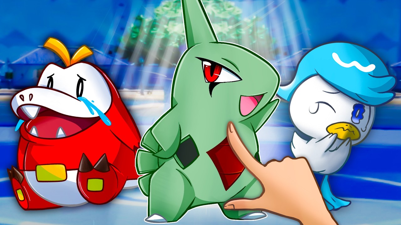 Can you Beat Pokemon Violet with ONLY Rock Type Pokemon?