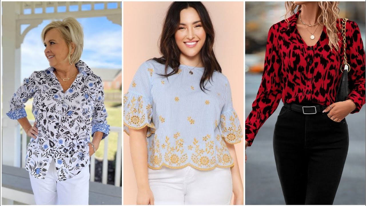 Moda 2026 BLUSAS BONITAS 100”Ideas De blusas bonitas MODELOS casuales 25/26 #fashion #shirts #style