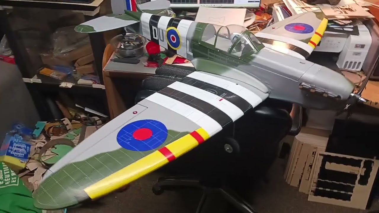 VMAR SPITFIRE 1200MM BALSA ARF KIT. ONLY $79!!!