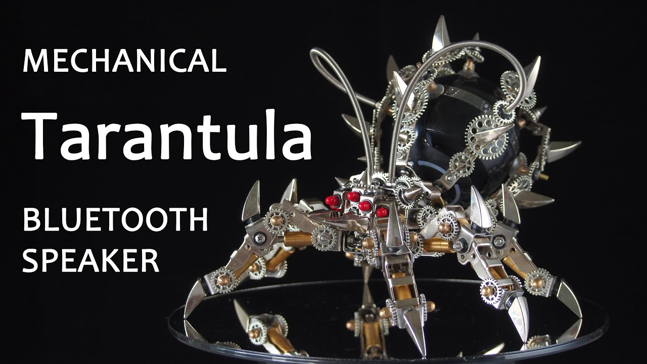 3D Puzzle Model Mechanical Tarantula Scorpion Bluetooth Speaker