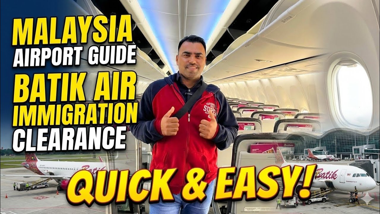 Malaysia airport vlog / malaysia flights / batik air flights / airport vloggers / malaysia vlog