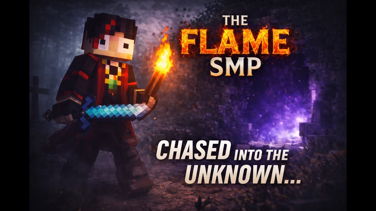 Chased Into The Unknown&hellip; | The Flame SMP Episode 1