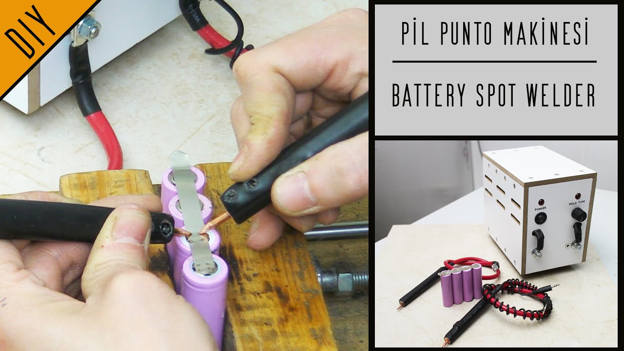 Самодельный аккумулятор для точечной сварки || Homemade Battery Spot Welder