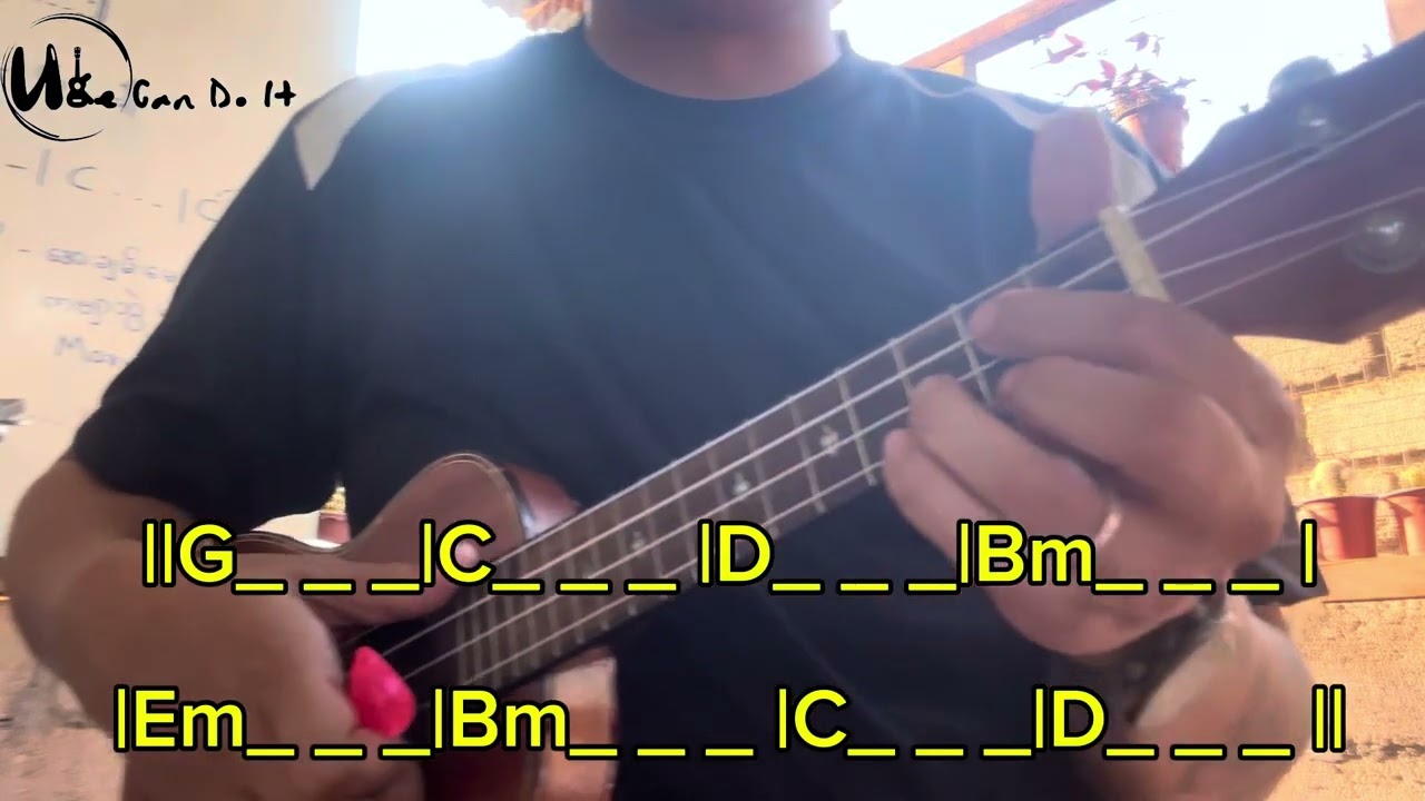 လူပျိုကြီးပဲလုပ်တော့မယ်-ဂျေညီညီ[Ukulele Tutorial]|Uke Can Do It