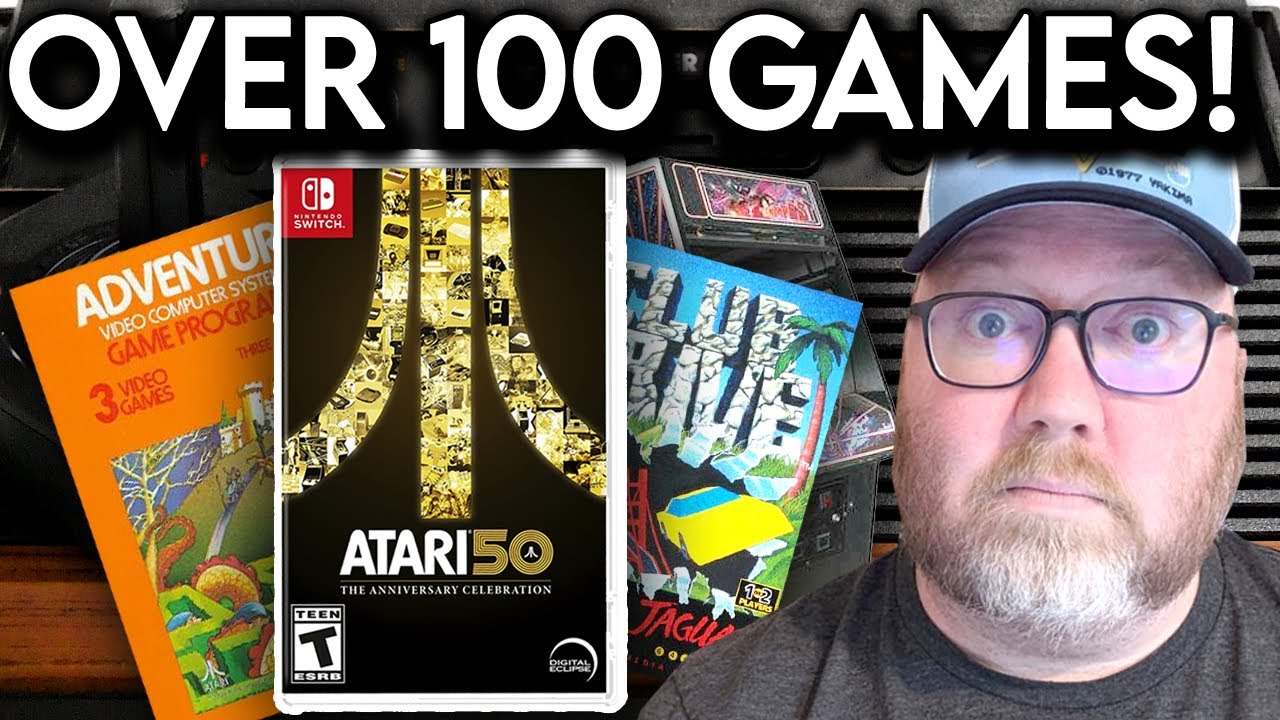 Atari 50 содержит БОЛЕЕ 100 ИГР в этой интерактивной коллекции