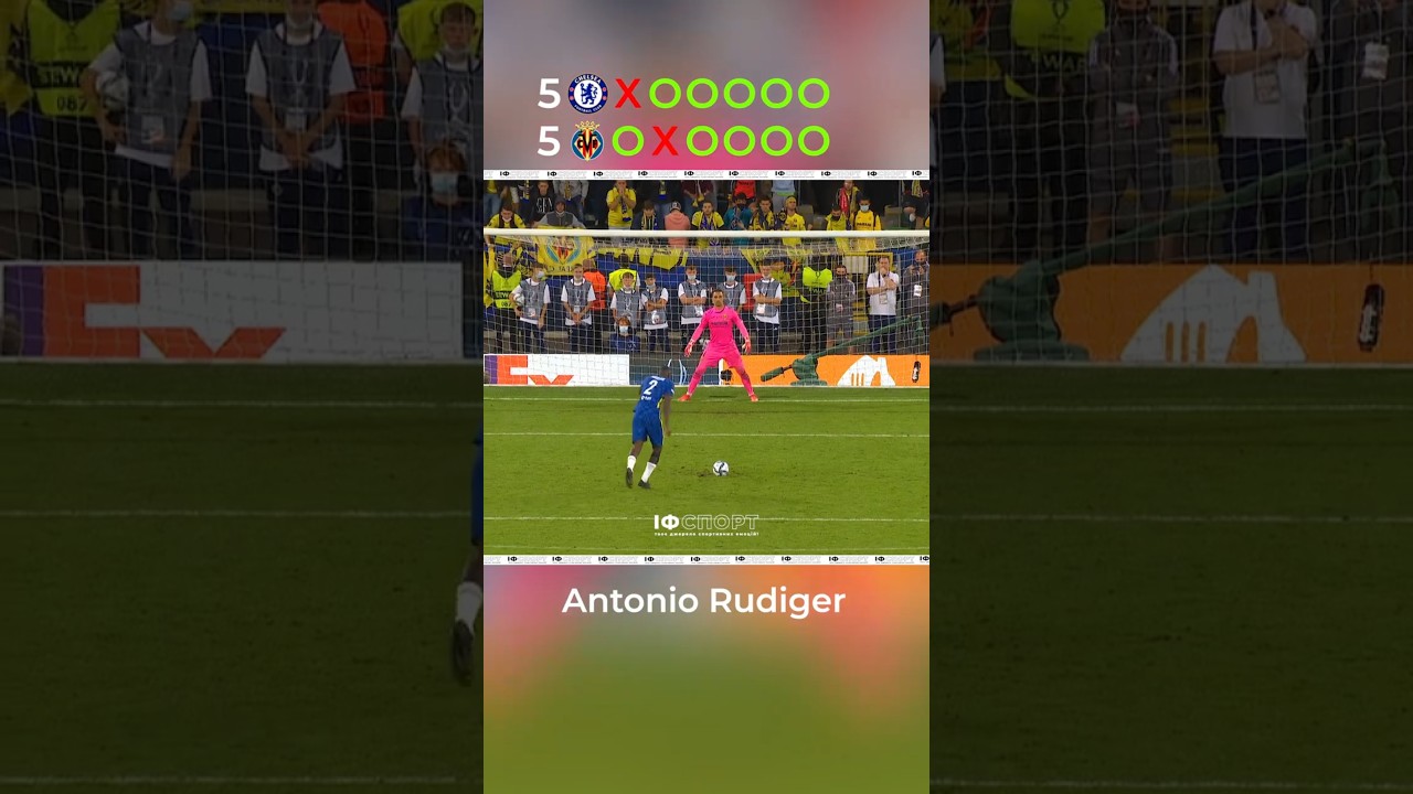 Chelsea vs Villarreal / Penalty Shootout / UEFA Super Cup - 2021 / Final.