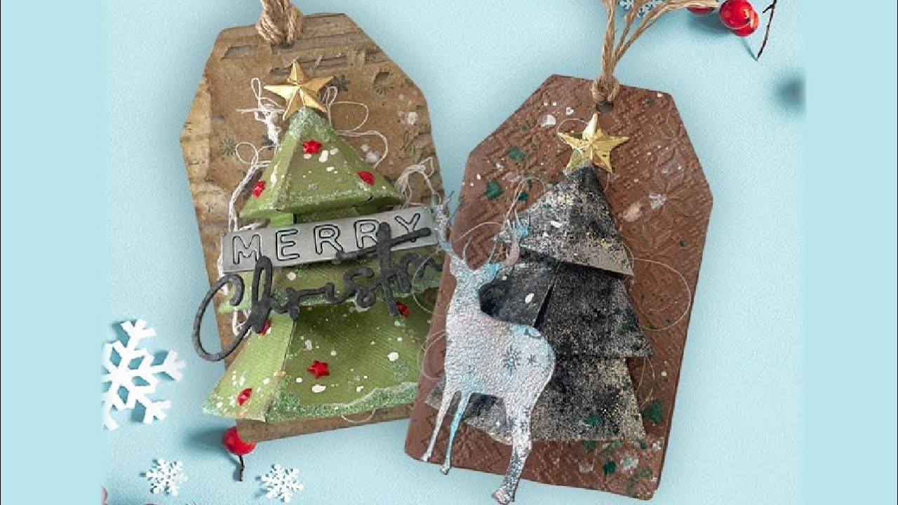 Mixed Media Christmas Cards
