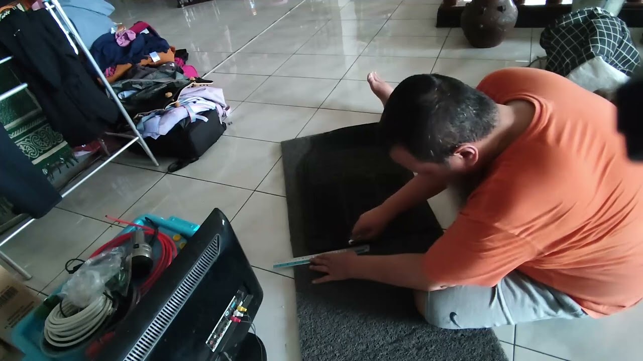 Bikin karpet mobil sendiri