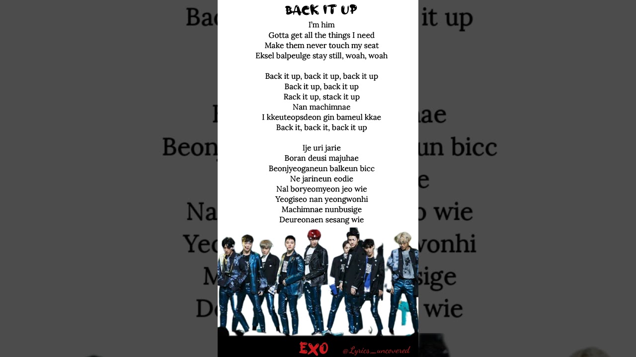 Exo - Back it up 