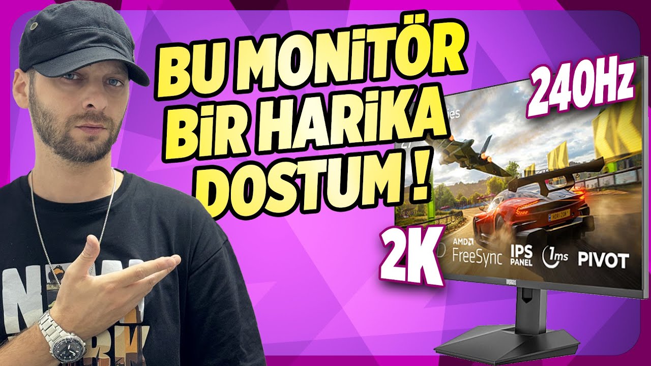 Türkiye'nin En Ucuz 27inç 2K 1ms 240Hz Oyuncu Monitörü - Ben Beğendim Ya Siz?