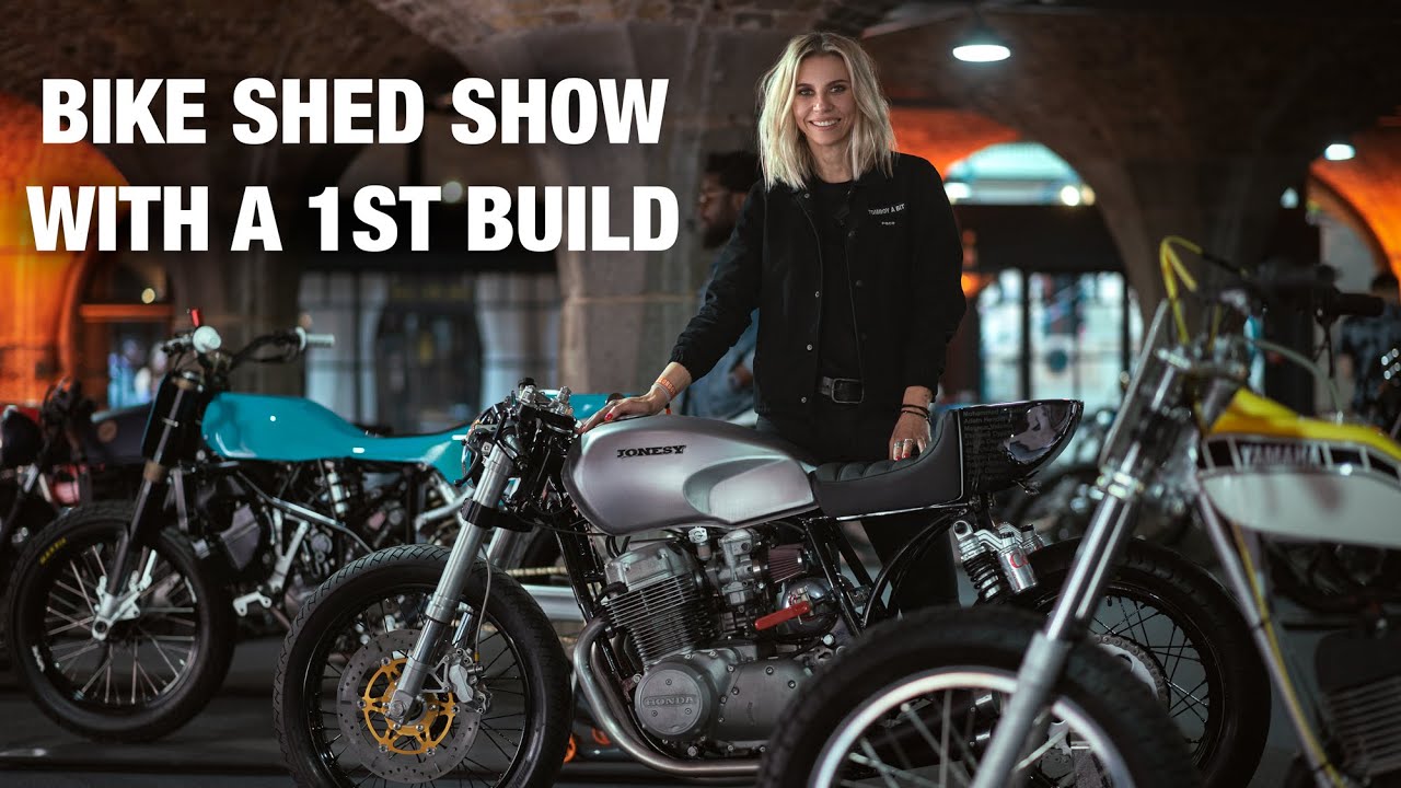 2022 BIKE SHED SHOW LONDON Part 1 /  Exhibiting My First Build / Building Series by Tomboy a Bit