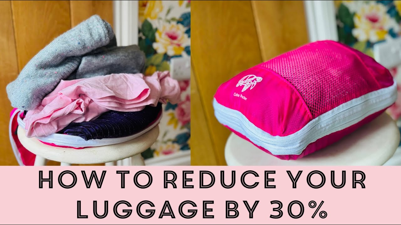 Cube packer review - how to condense your luggage by 30% 
