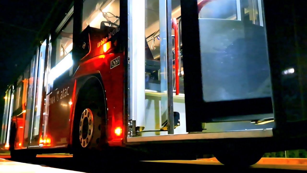 24 Hours on ATAC Buses in Rome: From Morning to Night 🚌🇮🇹
