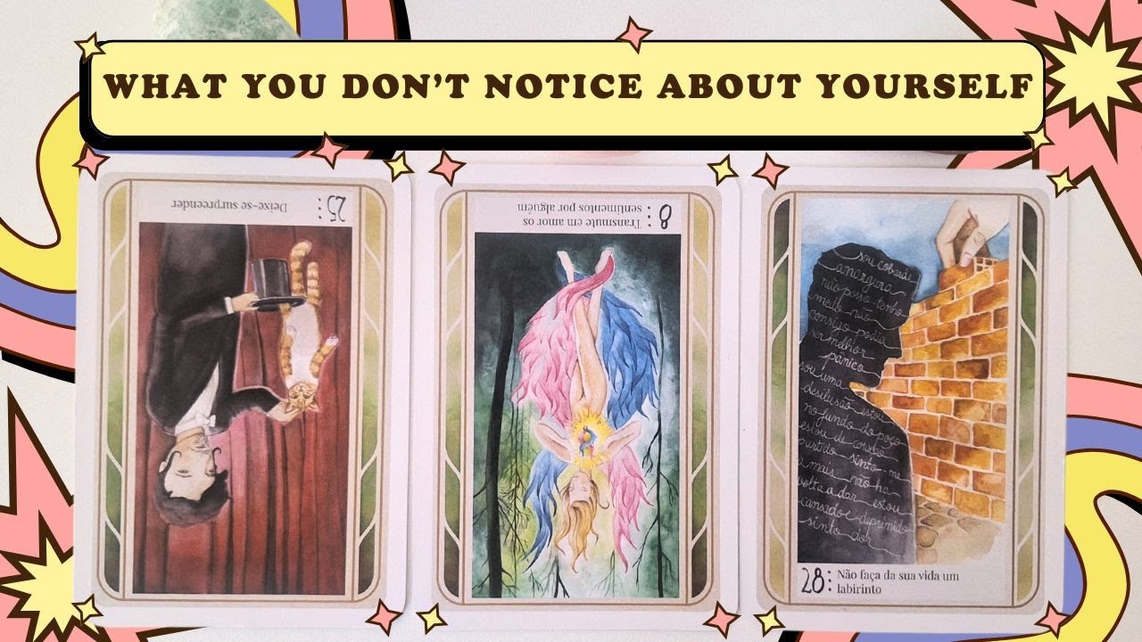 🌟 WHAT YOU DON’T NOTICE ABOUT YOURSELF (That Everyone Else Does) | Pick a Card Tarot Reading 🔮✨