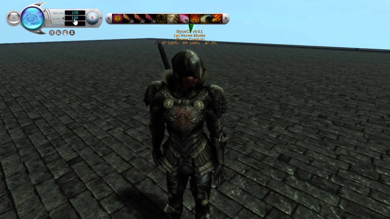 Elyon combat system interface overview (Ep 1)