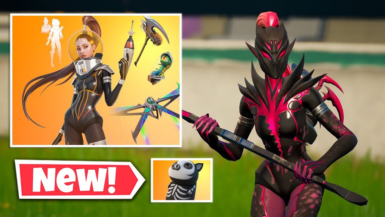 NEW SPACEFARER ARIANA GRANDE Bundle Gameplay in Fortnite || SPOOKY SMALLZ Back Bling